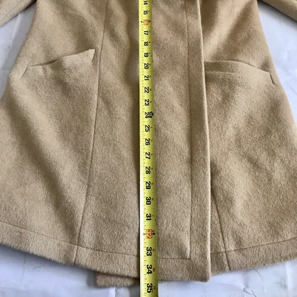 Soft Surroundings Wool Blend Greenwich Coat Jacket Size Petite Medium PM - Picture 5 of 5